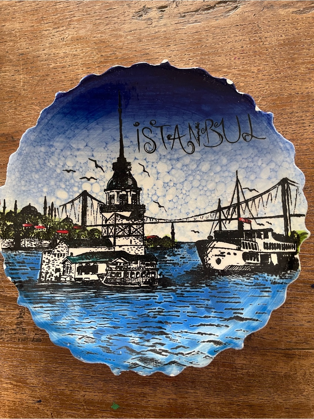 Istanbul Hand Painted Plate